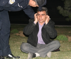 Yaralı sürücü yardım ekiplerine neye çarptığını sordu