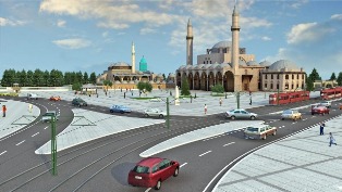 Mevlana bölgesinde büyük dönüşüm