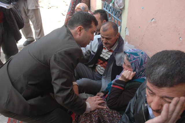 Uzman çavuşun baba evine ateş düştü  9