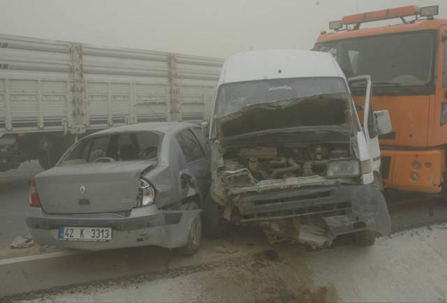 Konya’da kum fırtınası: 3 ölü 5