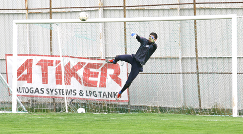 Antrenmanda Ercüment şov 1