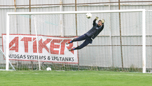 Antrenmanda Ercüment şov 2