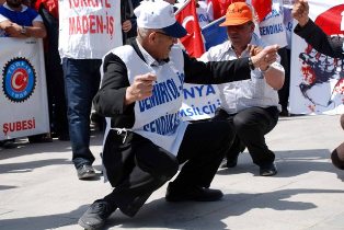 Konyada 1 Mayıs coşkusu 