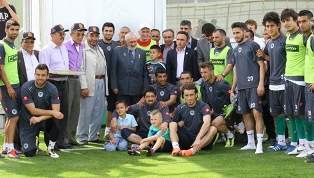 Gaziler Konyaspor’u ziyaret etti