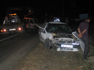 Piknik dönüşü kaza: 9 yaralı