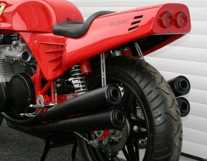 Dünyanın tek Ferrari motosikleti 10