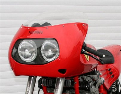 Dünyanın tek Ferrari motosikleti 4