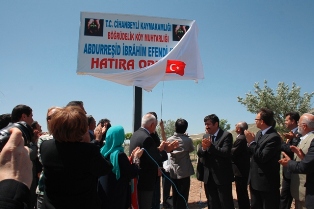 Böğrüdelik’te fidan diktiler