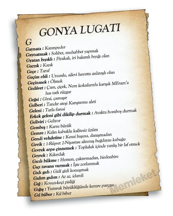 Gonya'nın lugatı 27