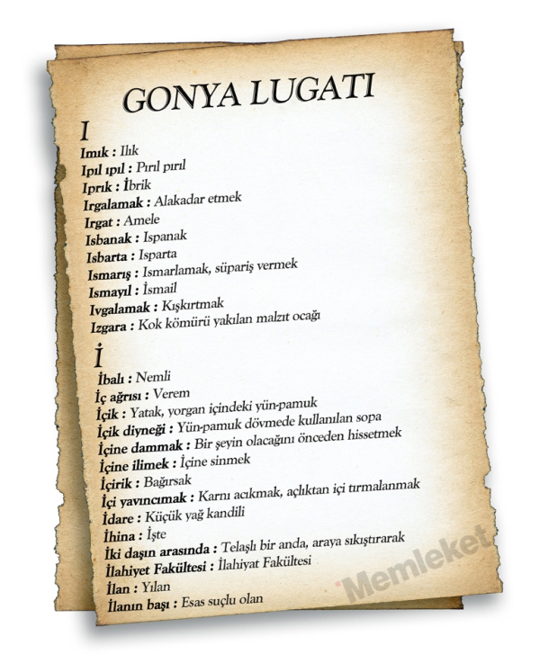 Gonya'nın lugatı 36