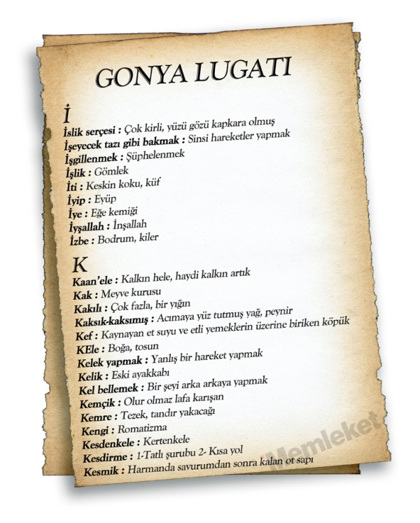 Gonya'nın lugatı 39
