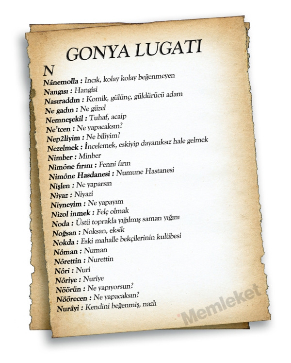 Gonya'nın lugatı 44