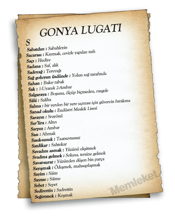 Gonya'nın lugatı 49