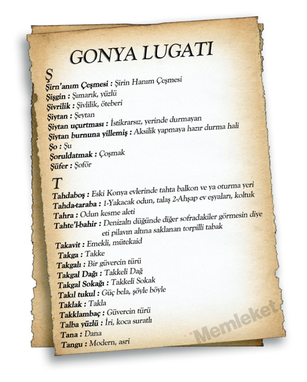 Gonya'nın lugatı 54