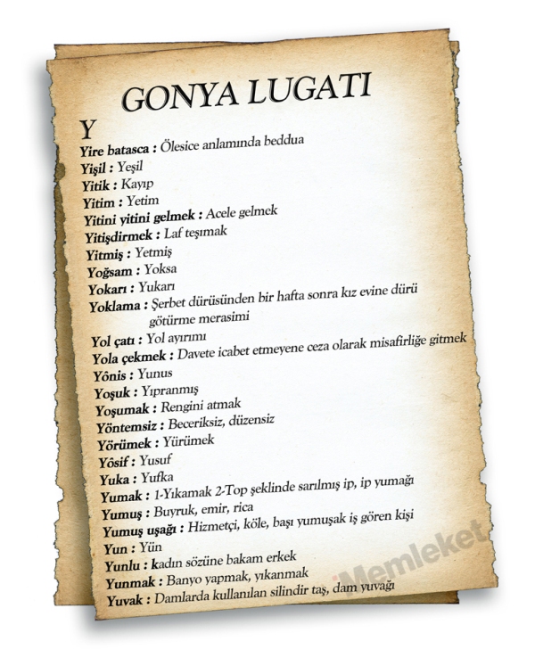 Gonya'nın lugatı 61