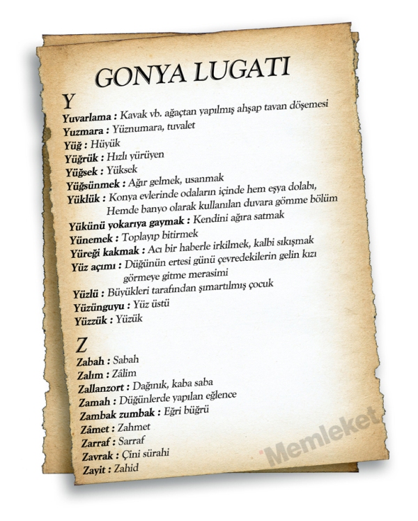 Gonya'nın lugatı 62
