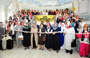 Altın Dokunuşlar sergisi açıldı