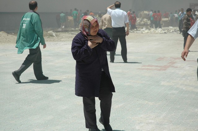 Bürotimeda yangın 5