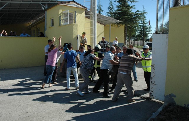 Karaman Cezaevinde yangın