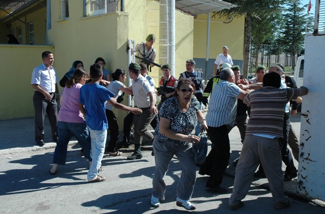 Karaman Cezaevinde yangın