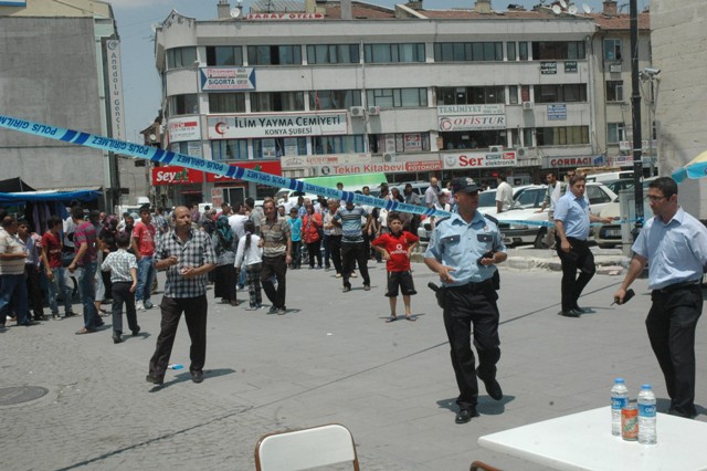 Konya’da silahlı kavga 1