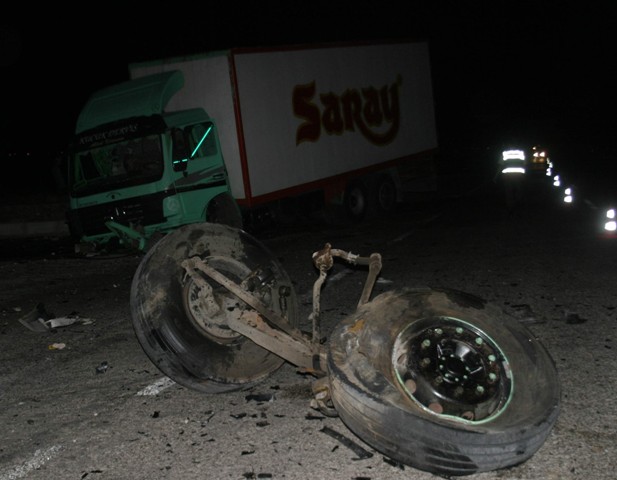 Konyada feci kaza  2