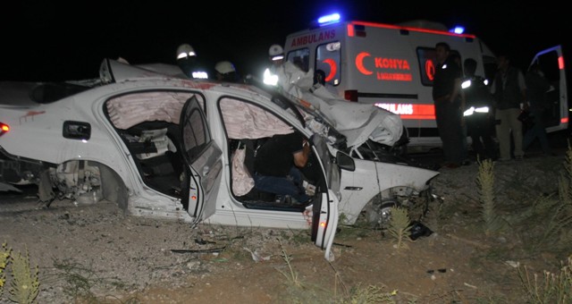 Konyada feci kaza  3