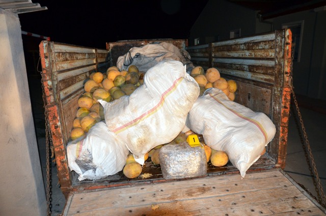 900 kilogram esrarı böyle saklamışlar 2