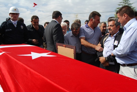 Şehidimizi uğurladık 2