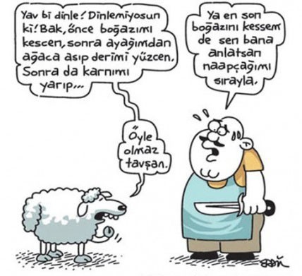 Kurbanlık karikatürler  19
