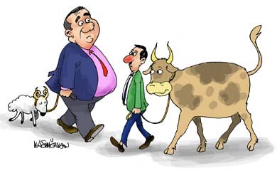 Kurbanlık karikatürler