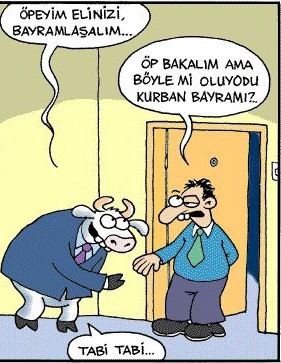 Kurbanlık karikatürler  24