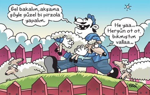 Kurbanlık karikatürler  26