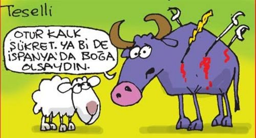 Kurbanlık karikatürler