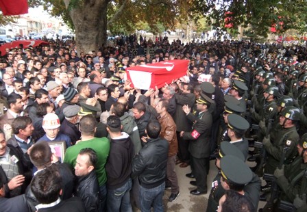 Şehide son veda