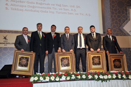 Konya 2012 Ekonomi Ödül töreni 3