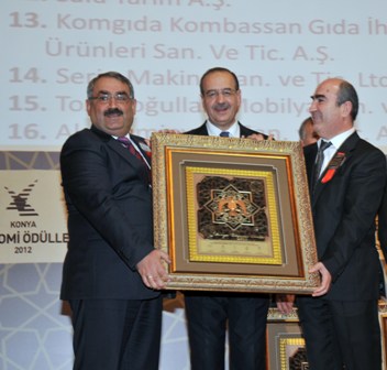 Konya 2012 Ekonomi Ödül töreni 5