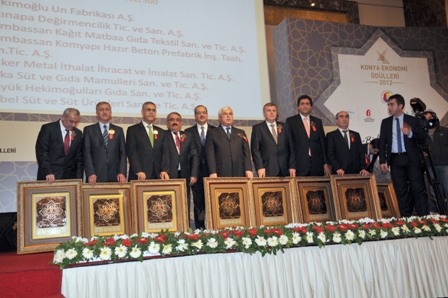 Konya 2012 Ekonomi Ödül töreni 6