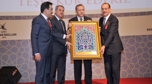 Konya 2012 Ekonomi Ödül töreni