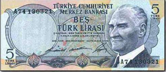 Dünden bugüne Türk Lirası 21