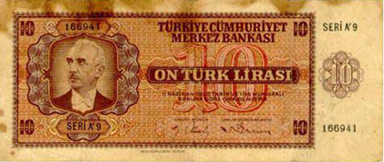 Dünden bugüne Türk Lirası 22