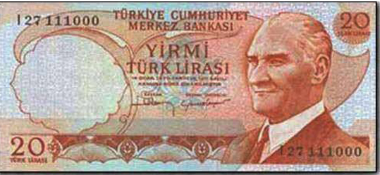 Dünden bugüne Türk Lirası 26