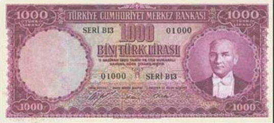 Dünden bugüne Türk Lirası 33