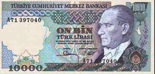 Dünden bugüne Türk Lirası 36