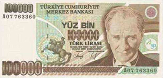 Dünden bugüne Türk Lirası 38