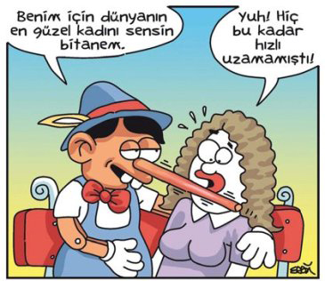 Komik karikatürler