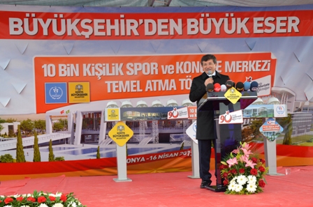 Ahmet Davutoğlunun Konya temasları 10