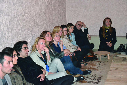 Sinem Kobal AŞKULLAH’TA Sema dersinde 1