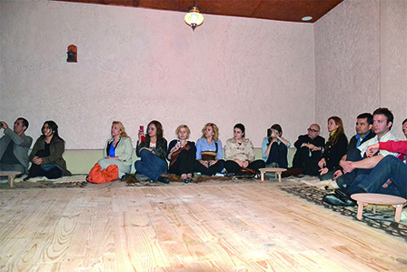 Sinem Kobal AŞKULLAH’TA Sema dersinde 3
