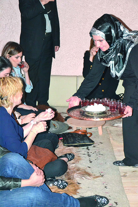 Sinem Kobal AŞKULLAH’TA Sema dersinde 4